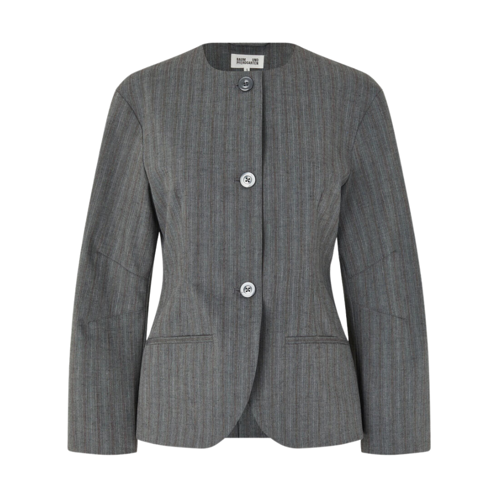 Botilda blazer - Grey Stripes